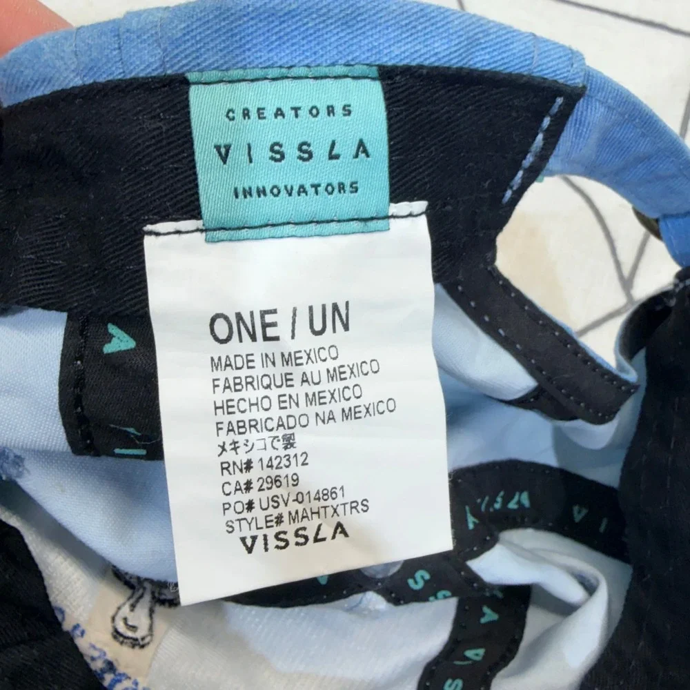 VISSLA strapback hat